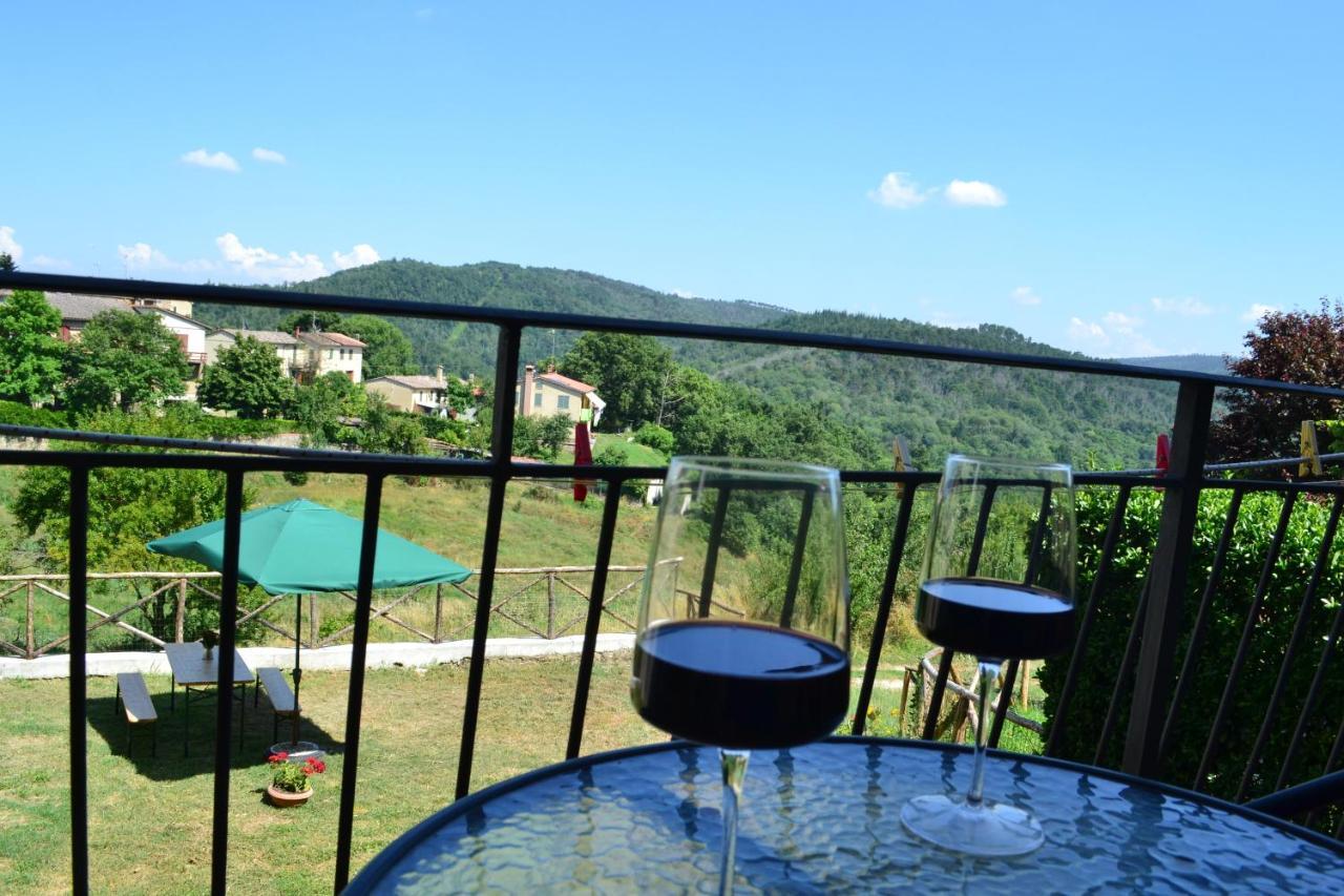 Appartamento La Chiusa Monticiano Buitenkant foto